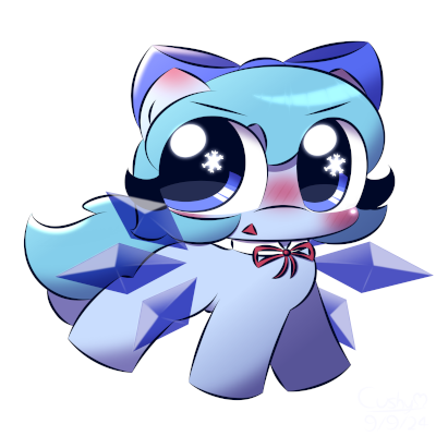 Cirno pony